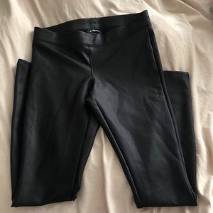 Express Faux leather leggings